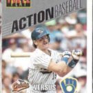 ROBIN YOUNT 1993 Leaf Action #16 of 30.  BREWERS