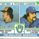 ROBIN YOUNT 1983 Topps Leaders #321.  BREWERS