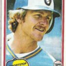 ROBIN YOUNT 1981 Topps #515.  BREWERS