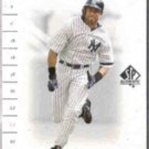 BERNIE WILLIAMS 2001 UD SP Authentic #37.  YANKEES