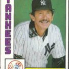 BILLY MARTIN 1984 Topps #81..- Sharp