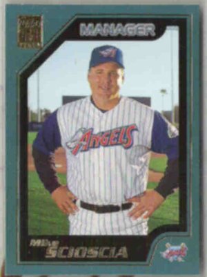MIKE SCIOSCIA 2000 Topps #324.  ANGELS