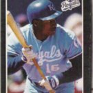 BO JACKSON 1989 Donruss #208.  ROYALS