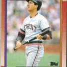 FRED LYNN 1990 Topps #107.  TIGERS