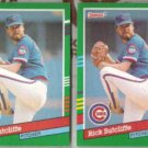 RICK SUTCLIFFE (2) 1991 Donruss #462.  CUBS