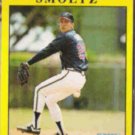JOHN SMOLTZ 1991 Fleer #704.  BRAVES