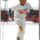 DELMON YOUNG 2008 UD SP Authentic #16.  TWINS