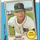 DENNY McLAIN 1982 Topps KMart #13 of 44.  TIGERS
