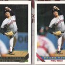 FRANK VIOLA 1993 Topps GOLD Insert w/ sister.   RED SOX