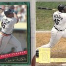CECIL FIELDER 1994 Post Ins. + 1994 Donruss SE GOLD Ins.  TIGERS