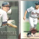 ALAN TRAMMELL 1997 Fleer + Bubba 1997 Leaf RC.  TIGERS
