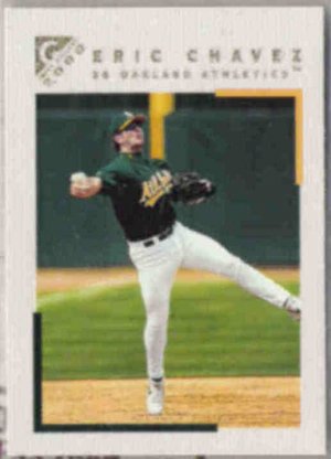 ERIC CHAVEZ 2000 Topps Gallery #89.  A's