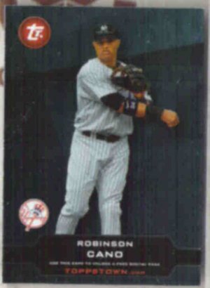 ROBINSON CANO 2011 Topps Toppstown Insert #TT-36.  YANKEES
