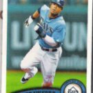CARL CRAWFORD 2011 Topps #25.  RAYS