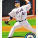 JOHAN SANTANA 2011 Topps #56.  METS
