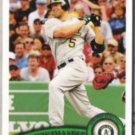 KEVIN KOUZMANOFF 2011 Topps #131.  A's