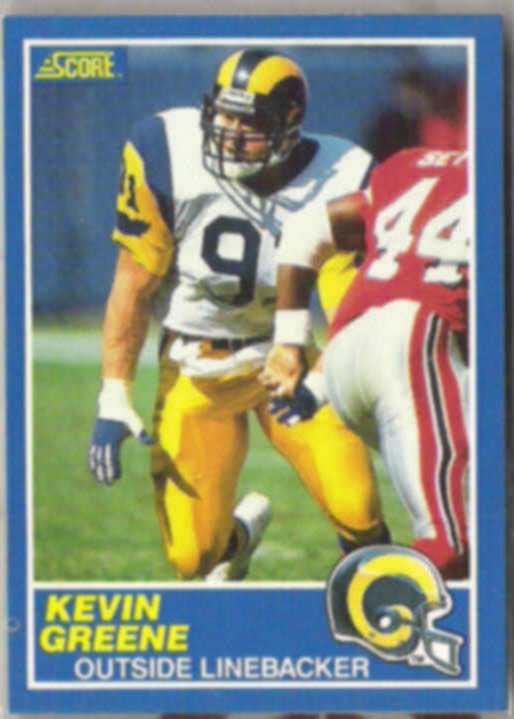 KEVIN GREENE 1989 Score #103. RAMS