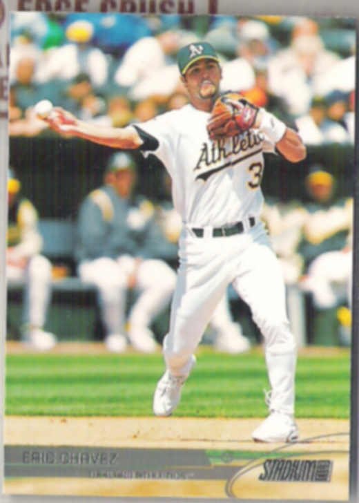 ERIC CHAVEZ 2003 Stadium Club #3. A's