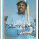 JOHN MAYBERRY 1982 Topps #470.  BLUE JAYS