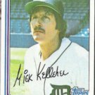 MICK KELLEHER 1982 Topps #184.  TIGERS