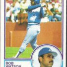 BOB WATSON 1983 Topps #572.  BRAVES