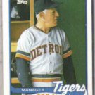 SPARKY ANDERSON 1989 Topps #21.  TIGERS