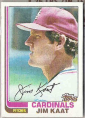 JIM KAAT 1982 Topps #367.  CARDS