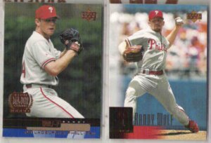 RANDY WOLF 2000 Upper Deck Debut + 2001 UD.  PHILLIES