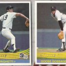 RAGS + GOOSE 1984 Donruss #103 + #396.  YANKEES