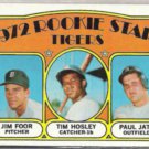 TIGERS ROOKIE STARS 1972 Topps #257.  Vintage Card
