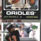 JERRY HARISTON Jr. 2000 UD + 2002 Topps Vintage.  O's