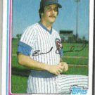 BILL CAUDILL 1982 Topps #303.  CUBS