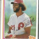BAKE McBRIDE 1982 Topps #745.  PHILLIES