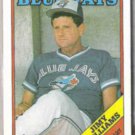 JIMY WILLIAMS 1988 Topps #314.  BLUE JAYS