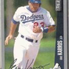 ERIC KARROS 1996 UD CC Silver Signature.  DODGERS