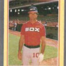 TONY LaRUSSA 1984 Fleer mini Sticker #126.  WHITE SOX