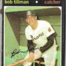 BOB TILLMAN 1971 Topps #244.  BRAVES