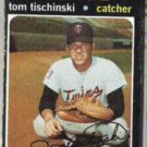 TOM TISCHINSKI 1971 Topps #724.  TWINS