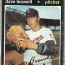 DAVE BOSWELL 1971 Topps #675.  TWINS