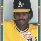 LUIS POLONIA 1987 Donruss The Rookies #25.   A's