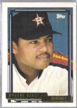 DWAYNE HENRY 1992 Topps GOLD Insert #668.  ASTROS