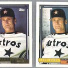 ART HOWE 1992 Topps GOLD Insert w/ sister.  ASTROS