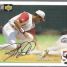 BARRY LARKIN 1994 UD CC Silver Signature Insert #171.  REDS