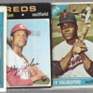 VINTAGE MLB (4) Card Low grd Lot w/ 1966, 1968, 1971, 1972 - Robby++