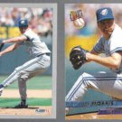 JACK MORRIS 1993 Fleer #697 + 1993 Ultra #290.  JAYS