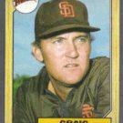GRAIG NETTLES 1987 Topps #205.  PADRES
