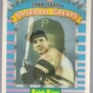 RALPH KINER 1991 Kellogg's Corn Flakes Sportflics.  PIRATES