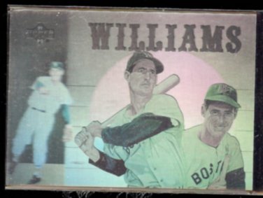 TED WILLIAMS 1992 Upper Deck Hologram Insert #HH2.  RED SOX