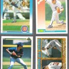 GREG MADDUX 1987 Fleer Update #U68 + (3) early 90's.  CUBS / BRAVES