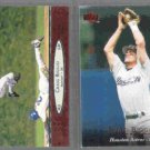 CRAIG BIGGIO 1996 Upper Deck #345 + 1995 UD #25.  ASTROS